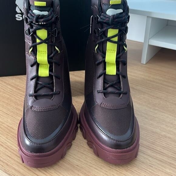 Sorel Womens Brex Heel Lace Bootie Size 7 - Picture 7 of 14